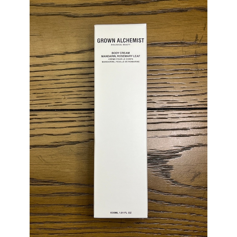 Grown Alchemist Body Cream Mandarin, Rosemary Leaf 30 mL / 1.01 fl oz